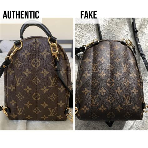 how to spot a fake louis vuitton palm springs mini